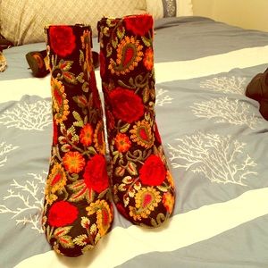 Wild Diva Multicolored Boots